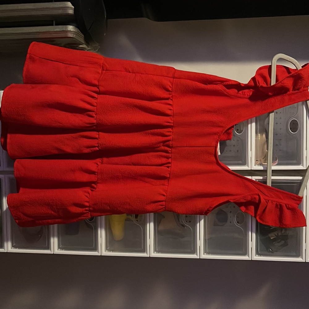Red romper - Picture 2 of 5